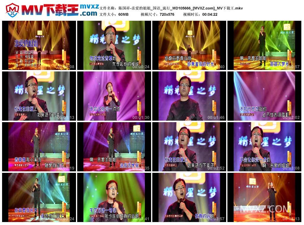 陈国祥-亲爱的姐姐_国语_流行_MD105666